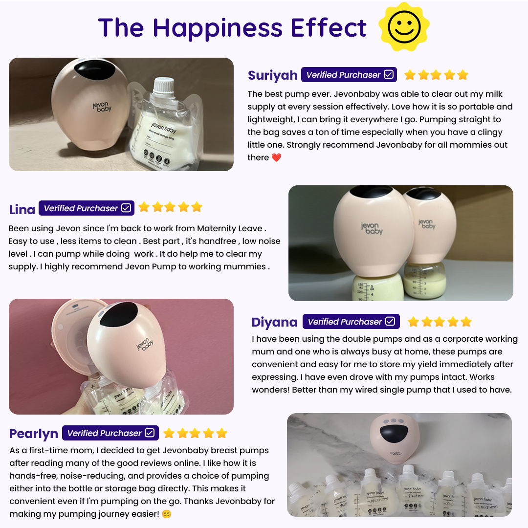 Jevonbaby Breast Pump - Deepavali x Extended 10.10 Sale