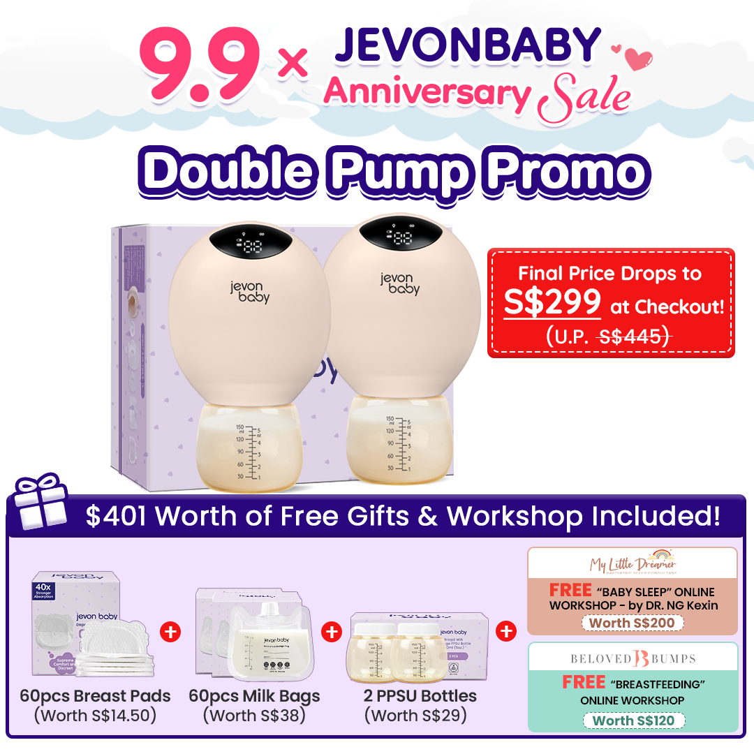 Jevonbaby Breast Pump - Anniversary Month Special