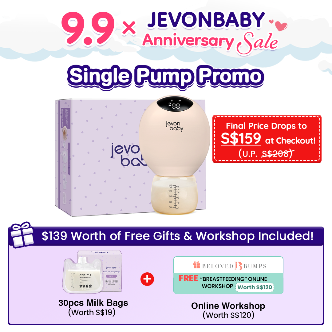 Jevonbaby Breast Pump - Anniversary Month Special