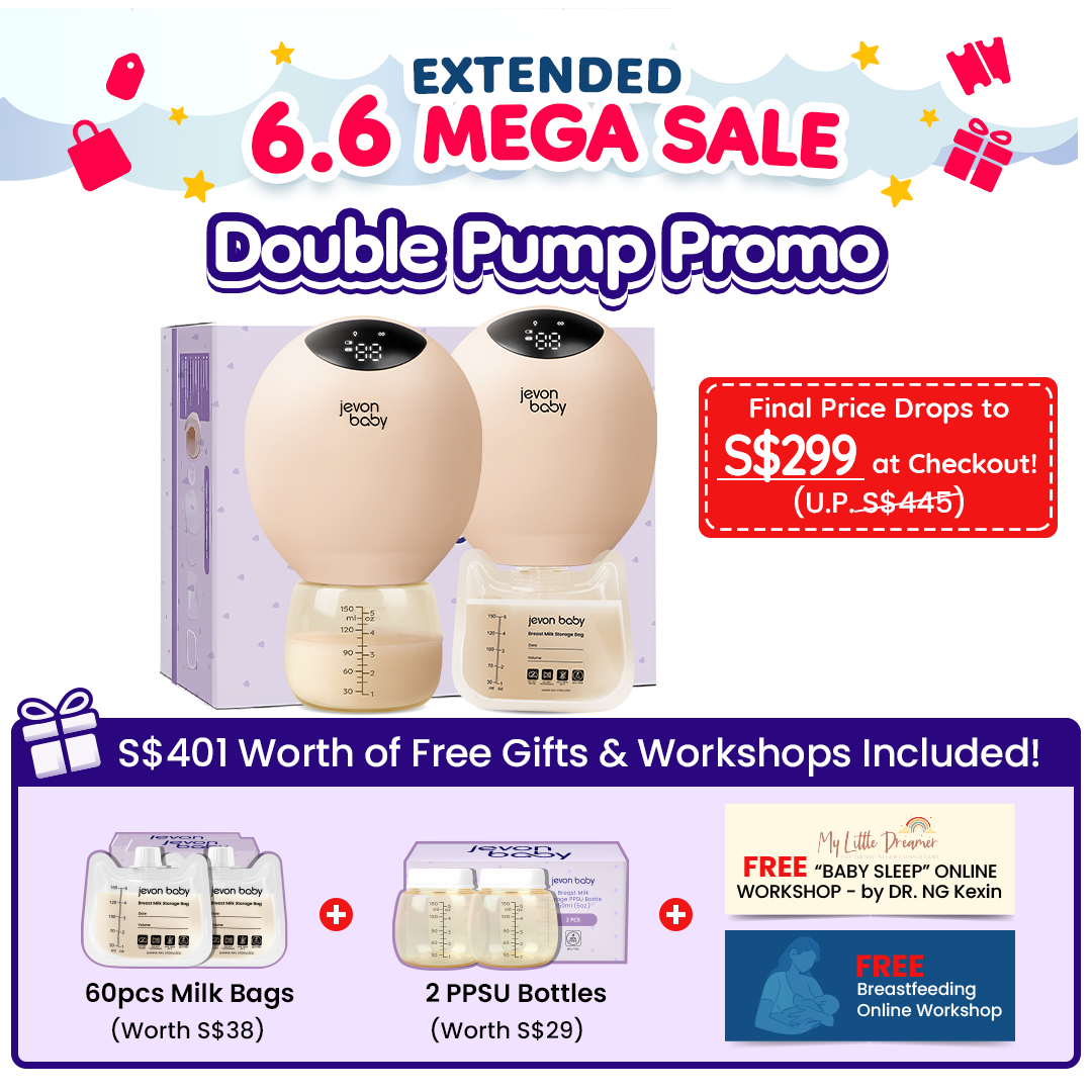 Jevonbaby Breast Pump - Extended 6.6 Mega Sale