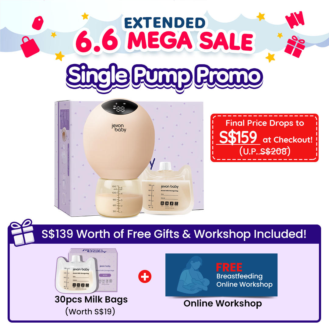 Jevonbaby Breast Pump - Extended 6.6 Mega Sale