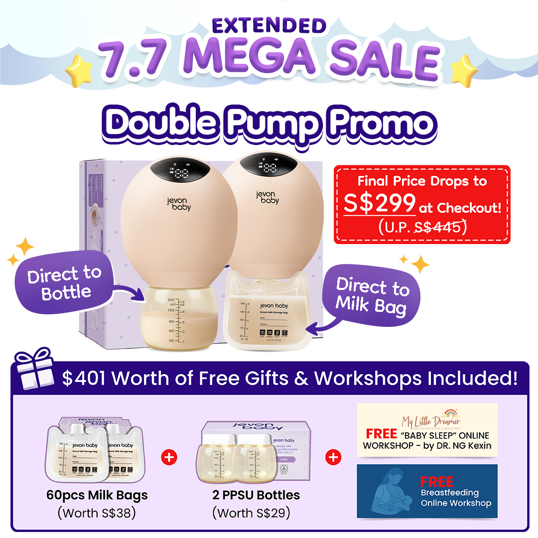 Jevonbaby Breast Pump - Extended 7.7 Mega Sale