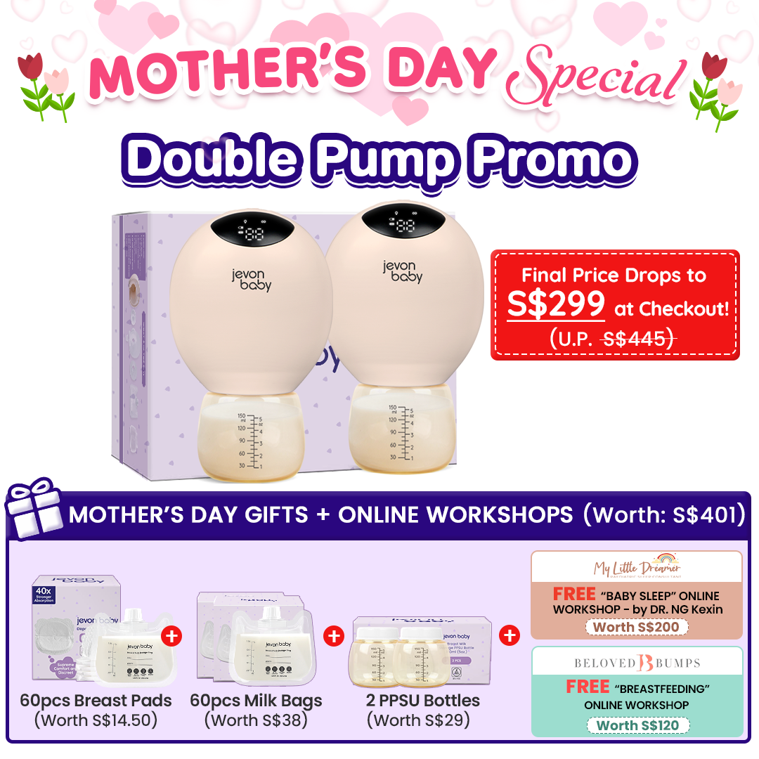 Jevonbaby Breast Pump - Mother's Day Sale!