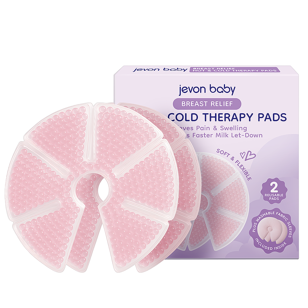 Jevonbaby Breast Relief Hot & Cold Therapy Pads (2-Pieces)