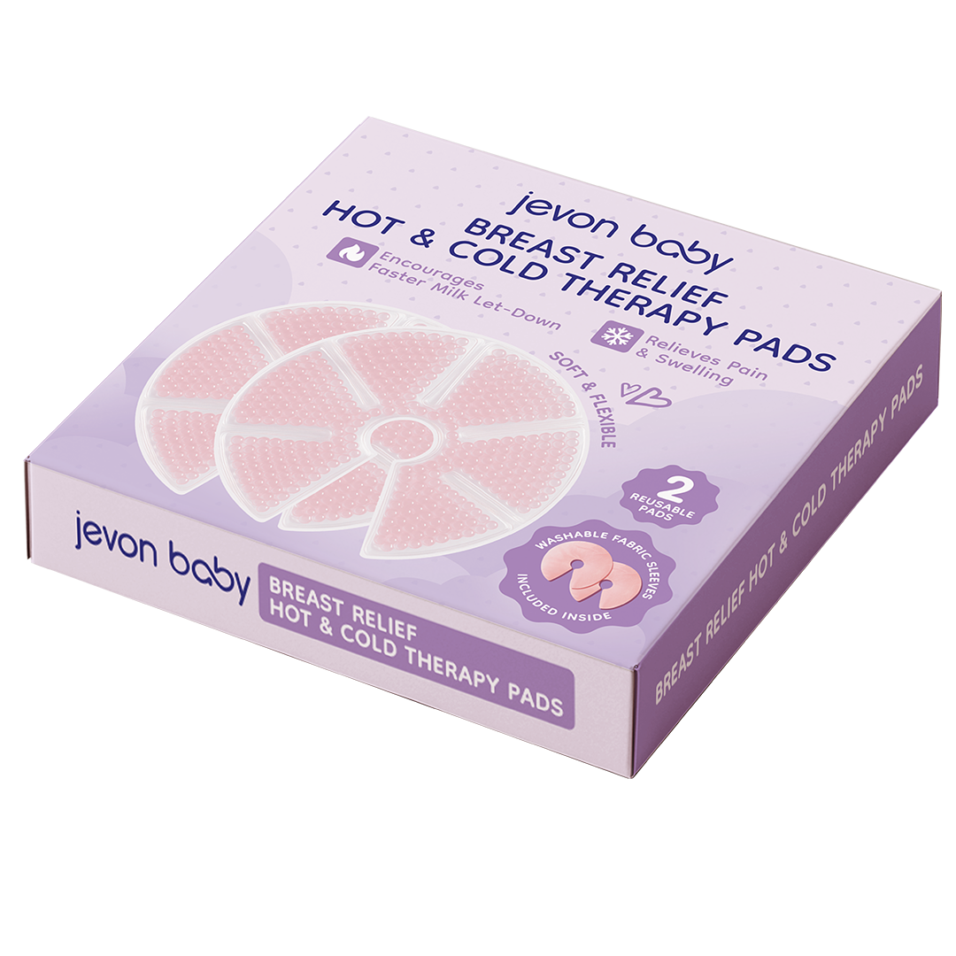 Jevonbaby Breast Relief Hot & Cold Therapy Pads (2-Pieces)