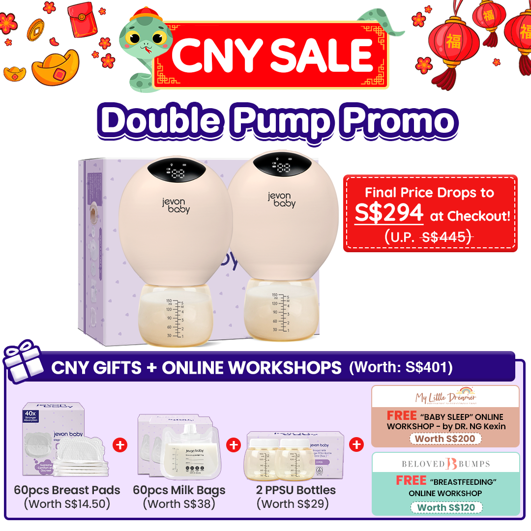 Jevonbaby Breast Pump - Chinese New Year Sale!