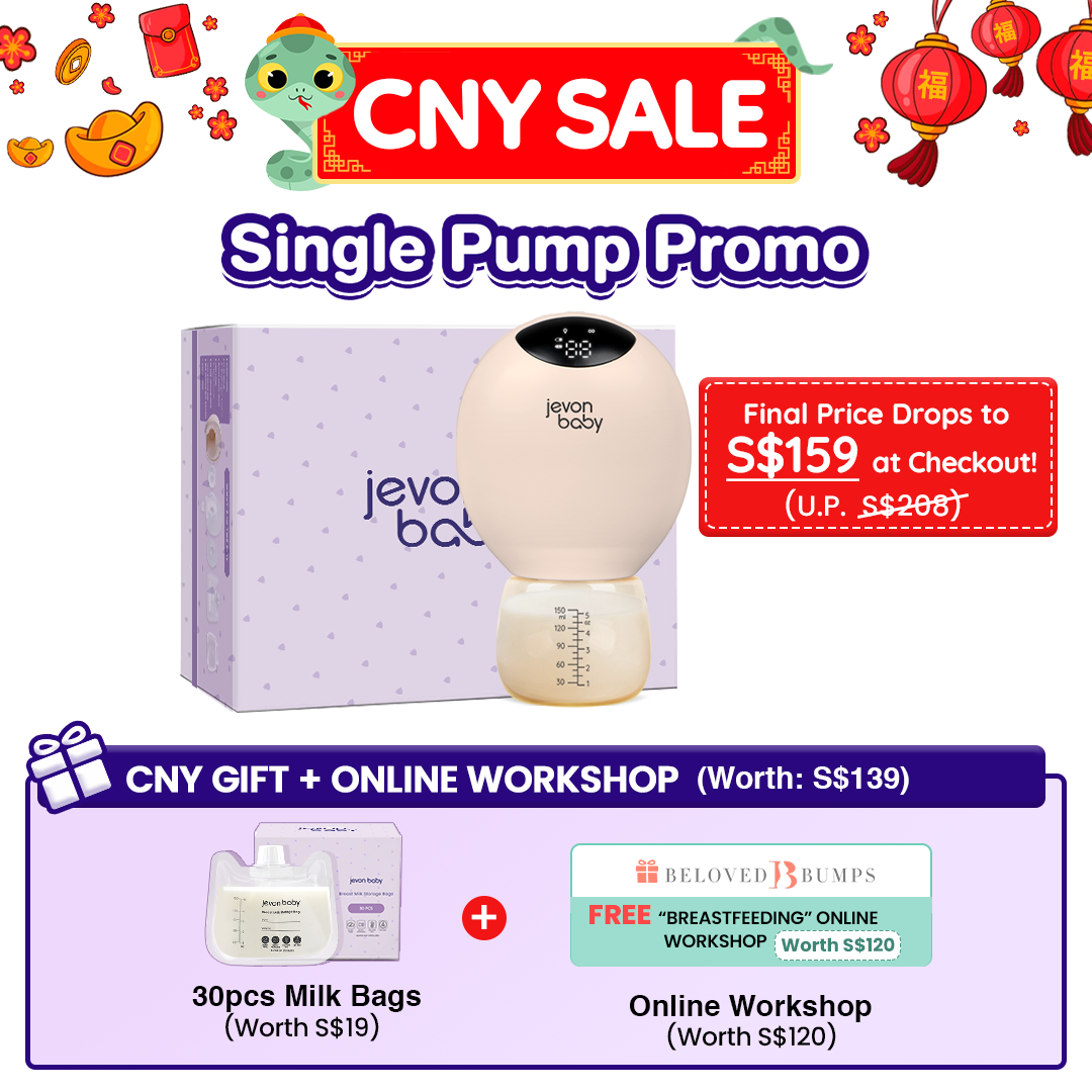 Jevonbaby Breast Pump - Chinese New Year Sale!