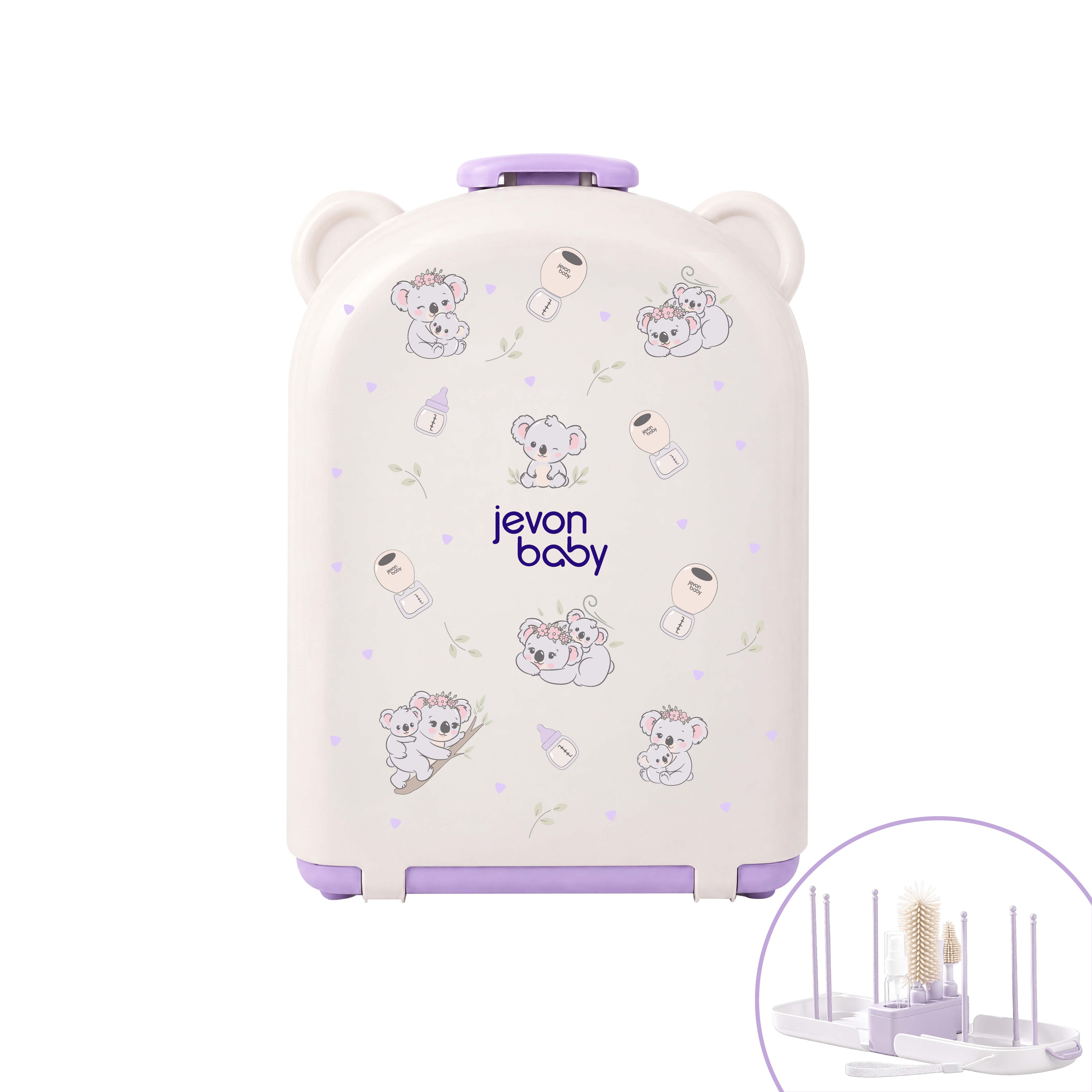 Jevonbaby Travel Bottle Brush