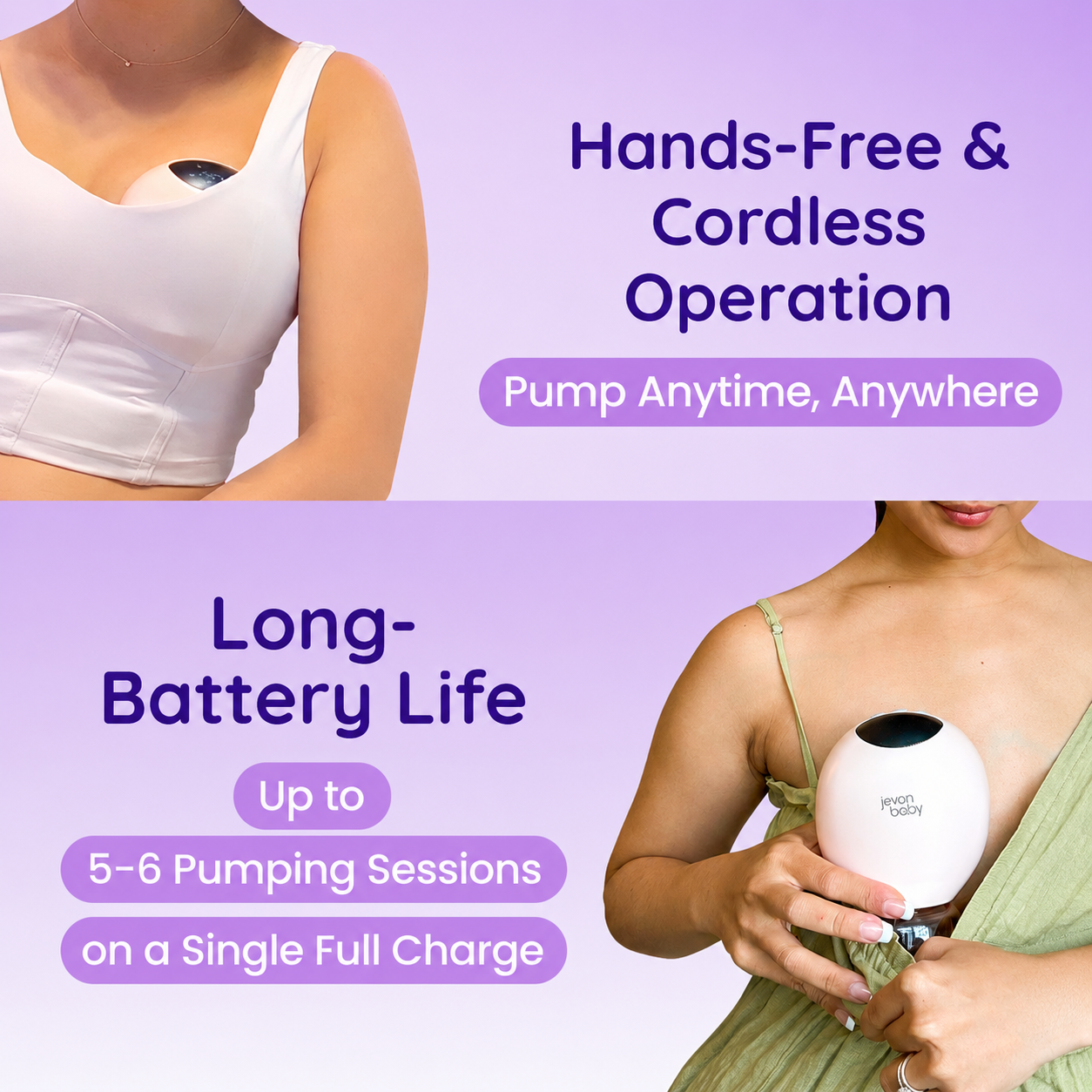 Jevonbaby Breast Pump - Father's Day + Extended 6.6 Mega Sale