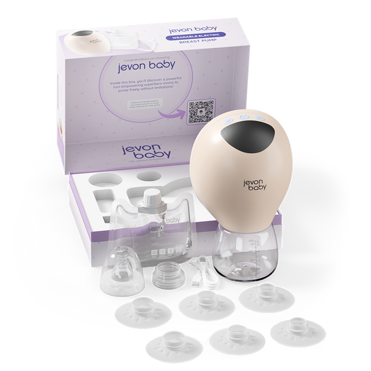 Jevonbaby Wearable Electric Breast Pump Packaging